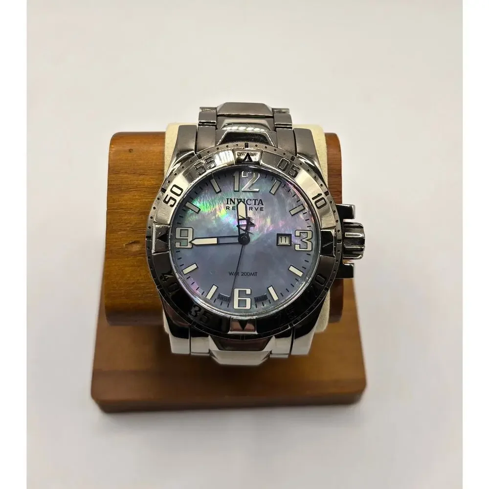 Invicta Reserve Collection Gunmetal‎ Ion-Plated Model 0515
